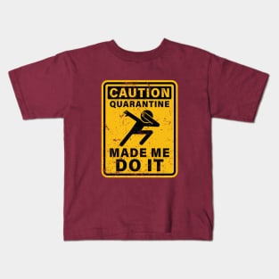 Dabbing During Quarantine Kids T-Shirt